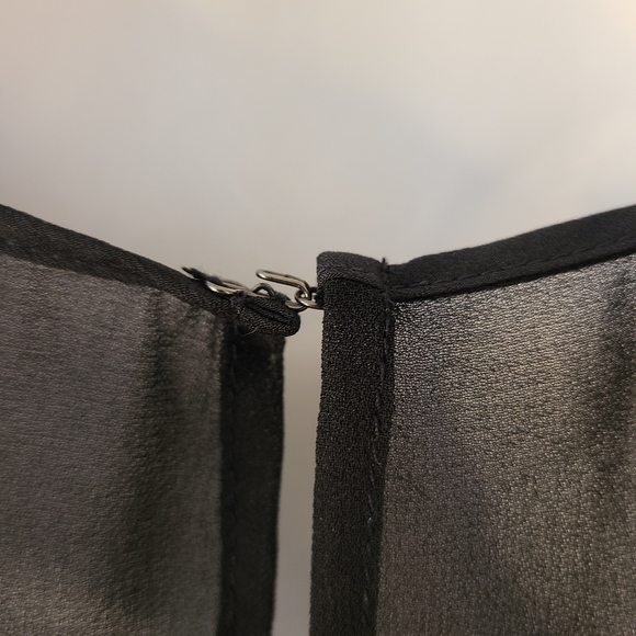 BCBG Black Tulle Dress, Size 0, NWT - Picture 6 of 11